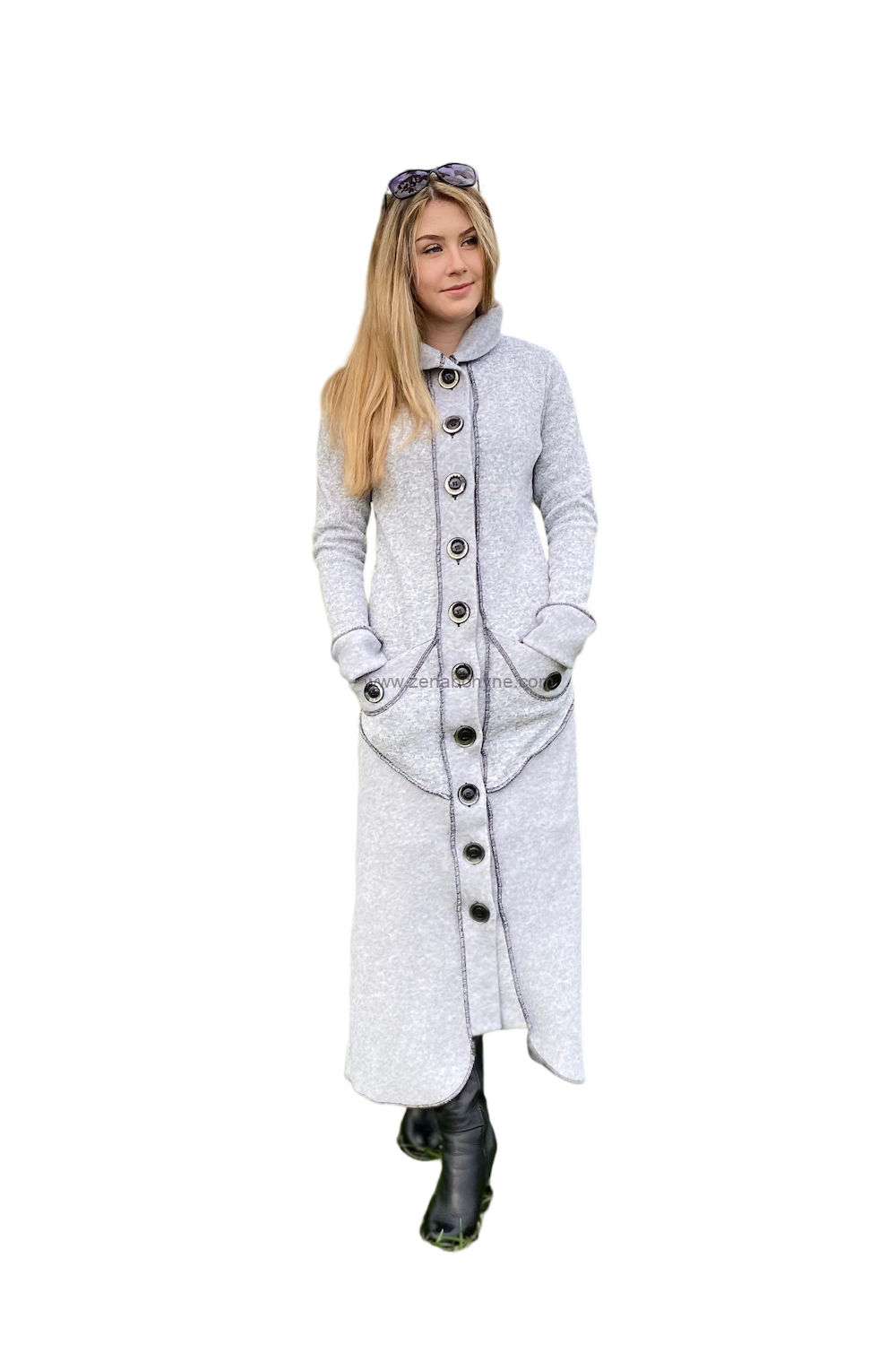 JASNA - dlouhý svetrový kabátek